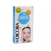 Facial Hair Removal Wax Dicora Bands 16U.
