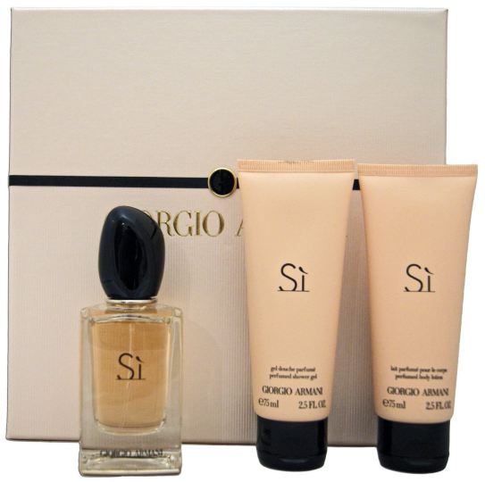 Yes Set eau de parfum + body lotion + shower gel