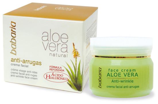 Babaria Anti Wrinkle Facial Cream Aloe Vera 50 ml