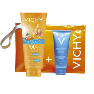 Vichy Pack Capital Soleil Sun Milk 300 ml+ Aftersun 100 ml