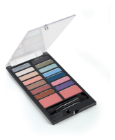 14 Shades Kit COSMETIC AND 2 Maquillajes