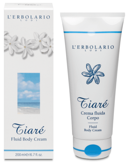 L'Erbolario Tiare Fluid Body Cream 200 ml