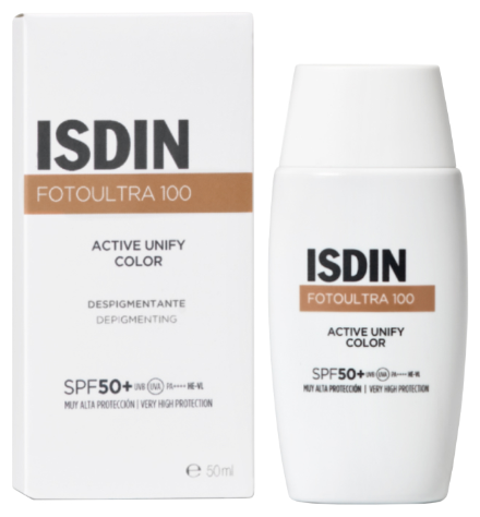 Isdin Fotoultra 100 Active Unify Color SPF50+ 50 ml