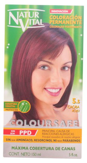Naturaleza y Vida Dye Permanent Coloursafe 5.5-Mahogany 150 ml
