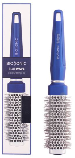 Bio Ionic Brush Medium Round Brush Conditioning Bluewave