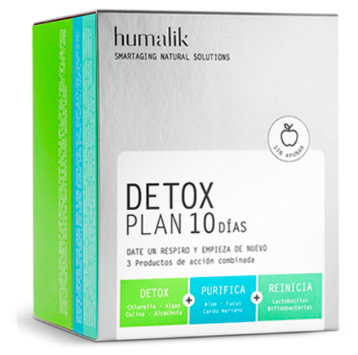 Detox Plan 10 days 10 Envelopes + 10 Tablets