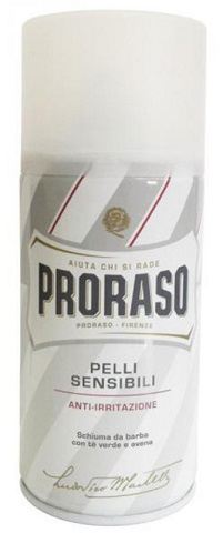 White Shaving Foam with Green Tea and oats 50 ml