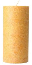 Yellow Pillar Candle