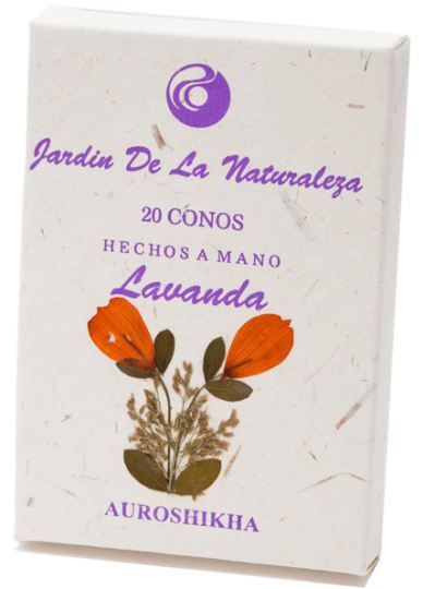 Nature Garden Lavender Incense Cones 20 units