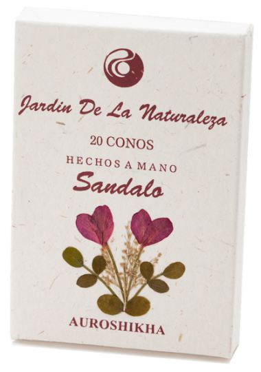 Nature Garden Sandalwood Cone Incense 20 units