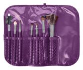 Set Case 7 Makeup Brushes Tika black