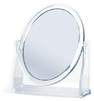 Debby Oval Oval Table Mirror 15X12 cm