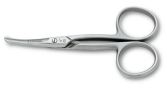 Curved Stainless Steel Baby Scissors 4"