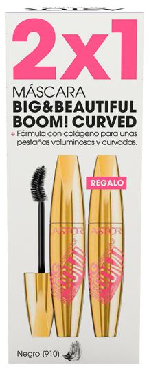Astor Big & Beautiful Boom Curl Lote 2 of Piezas