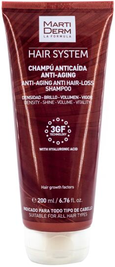 Hair System Champú Anticaída Antiaging 200 ml