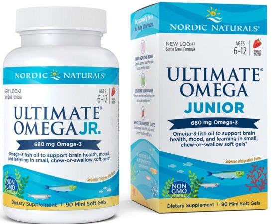 Ultimate Omega Junior 680 mg 90 Softgels