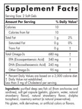 Ultimate Omega Junior 680 mg 90 Softgels