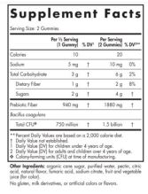 Gummies Probiotic children 60 Gummies