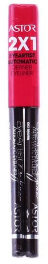 Astor Volume Definer Automatic Eye Liner # 2-Brown 2x1