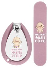Mini Cure baby nail care pink 2 units
