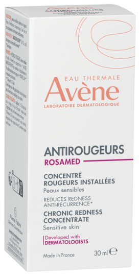 Av&egrave;ne Antirrojeces Fuerte Concentrado de Enrojecimiento Cr&oacute;nico Rosamed 30 ml