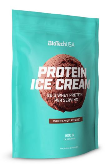 BiotechUSA Protein Ice Cream Strawberry 500 gr