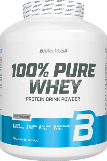 BiotechUSA 100% Pure Whey Unflavoured 2270 gr