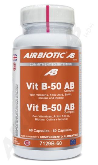 Airbiotic Vitamin B- 50 Complex 60 Tablets