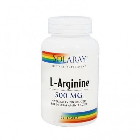 L -Arginine 500 Mg 100 Capsules