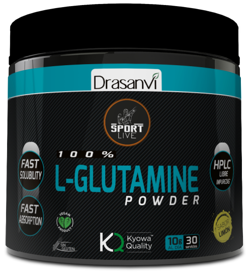 L-Glutamine Lemon Flavor Sport live 300 gr