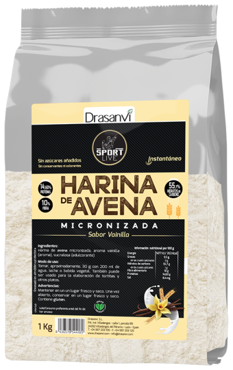 Oatmeal Vanilla Sport live 1 kg Oatmeal Vanilla Sport live 1 kg