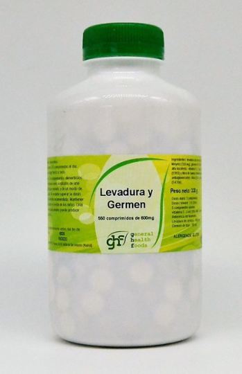 Yeast + Germ 600 mg 550 Tablets Yeast + Germ 600 mg 550 Tablets