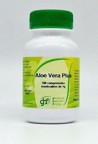 Aloe vera 1 gr 100 Chewable Tablets Aloe vera 1 gr 100 Chewable Tablets