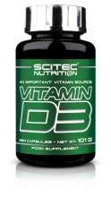 Vitamin D3 250 Capsules