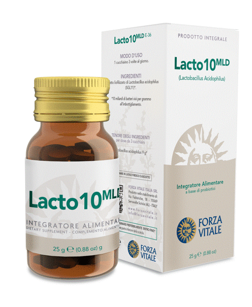 Forza Vitale Lacto10 Lactobacillus Acidophilus 25 g