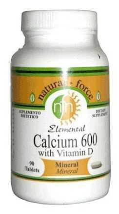 Nutriforce Calcium 600 mg + Vitamin D 90 Tablets