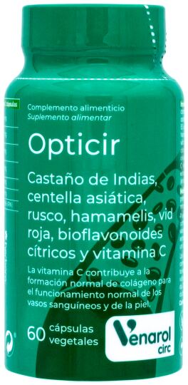 Venarol Opticir 60 cápsulas vegetales