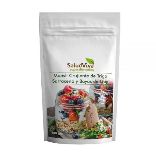 Salud Viva Muesli crunchy buckwheat Goji berries 300 gr