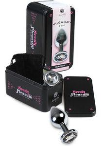 Medium Metal Anal Plug + Bag Medium Metal Anal Plug + Bag