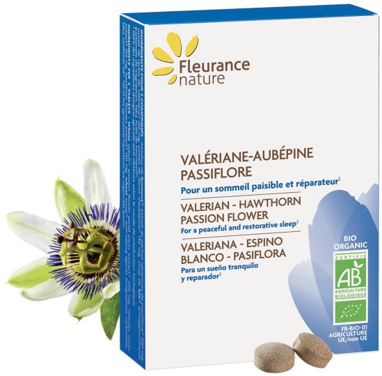 Fleurance Nature Valerian Hawthorn Bio Passionflower