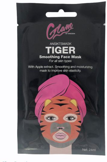 Glam Of Sweden Mascarilla facial tigre 24 ml