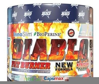 BIG Termog&eacute;nico diablo con extracto de mango africano 120 c&aacute;psulas