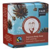 Jab&oacute;n corporal peeling suave de coco 80 gr